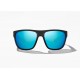 Bajío Sunglasses Las Rocas, Black Matte/Blue Mirror Poly