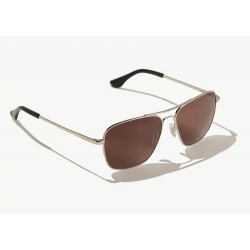 Bajío Sunglasses Snipes Silver Gloss, Copper Poly