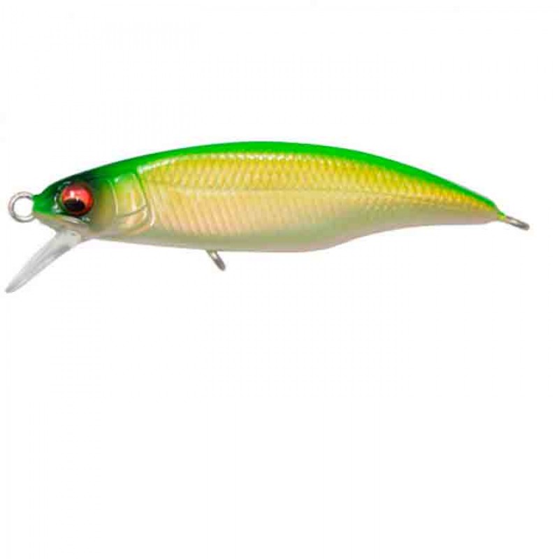 Megabass GH45 Flatside 4.5 cm  Ghost Pearl Lime 