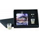 Rivers Edge Flask and Shot Set Bass