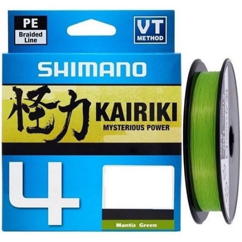 Shimano Línea KAIRIKI 4 Mantis Green, 50 Lb 150 m