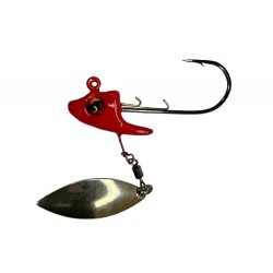 Tato Jigs Under-Spin Belly Red 1/2 oz, 1 pz