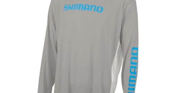 Shimano Long Sleeve Tech Tee Athletic Grey XL